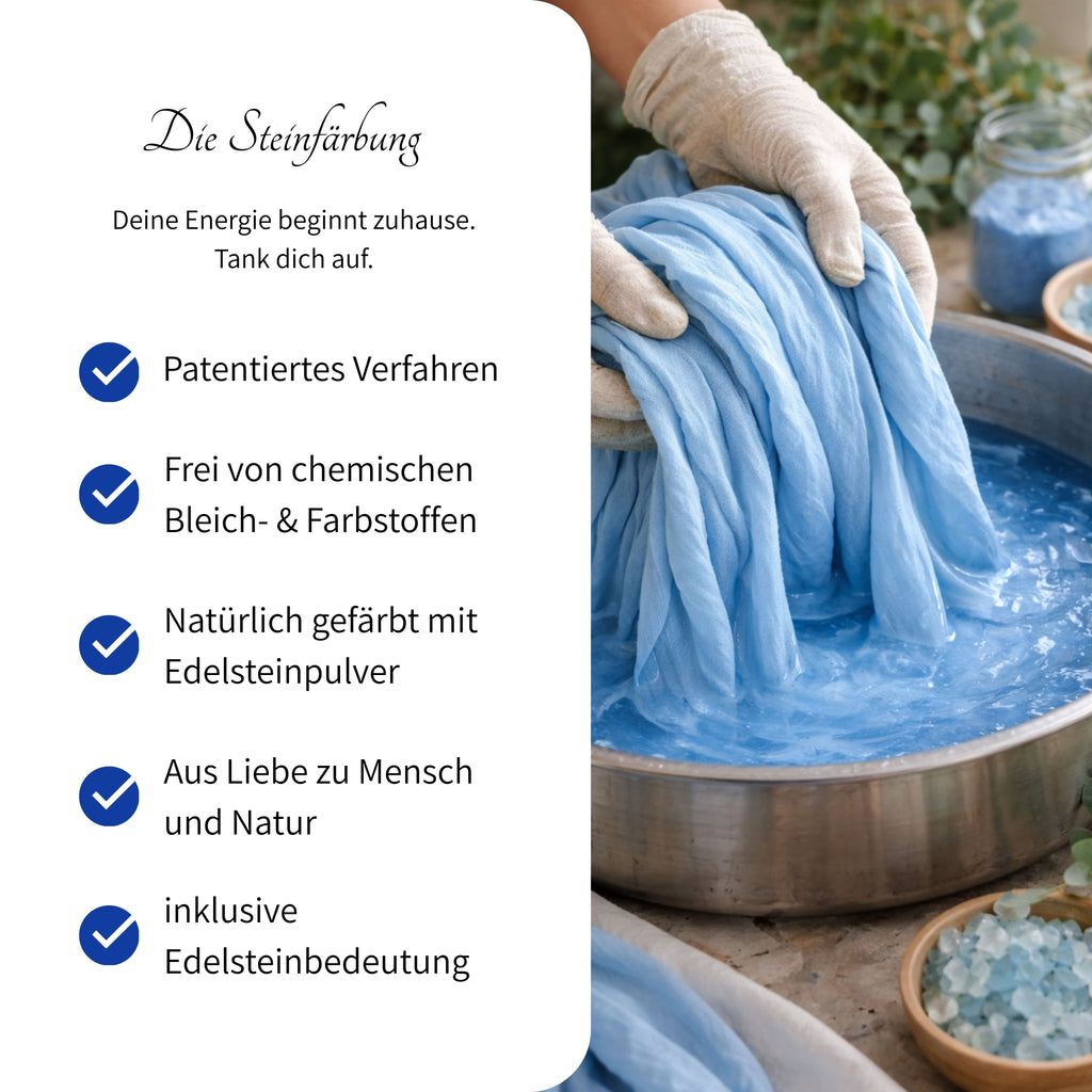 Polsterbezug Blau