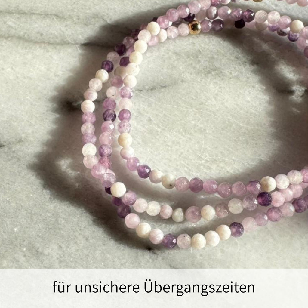 Damen Armband Lepidolith