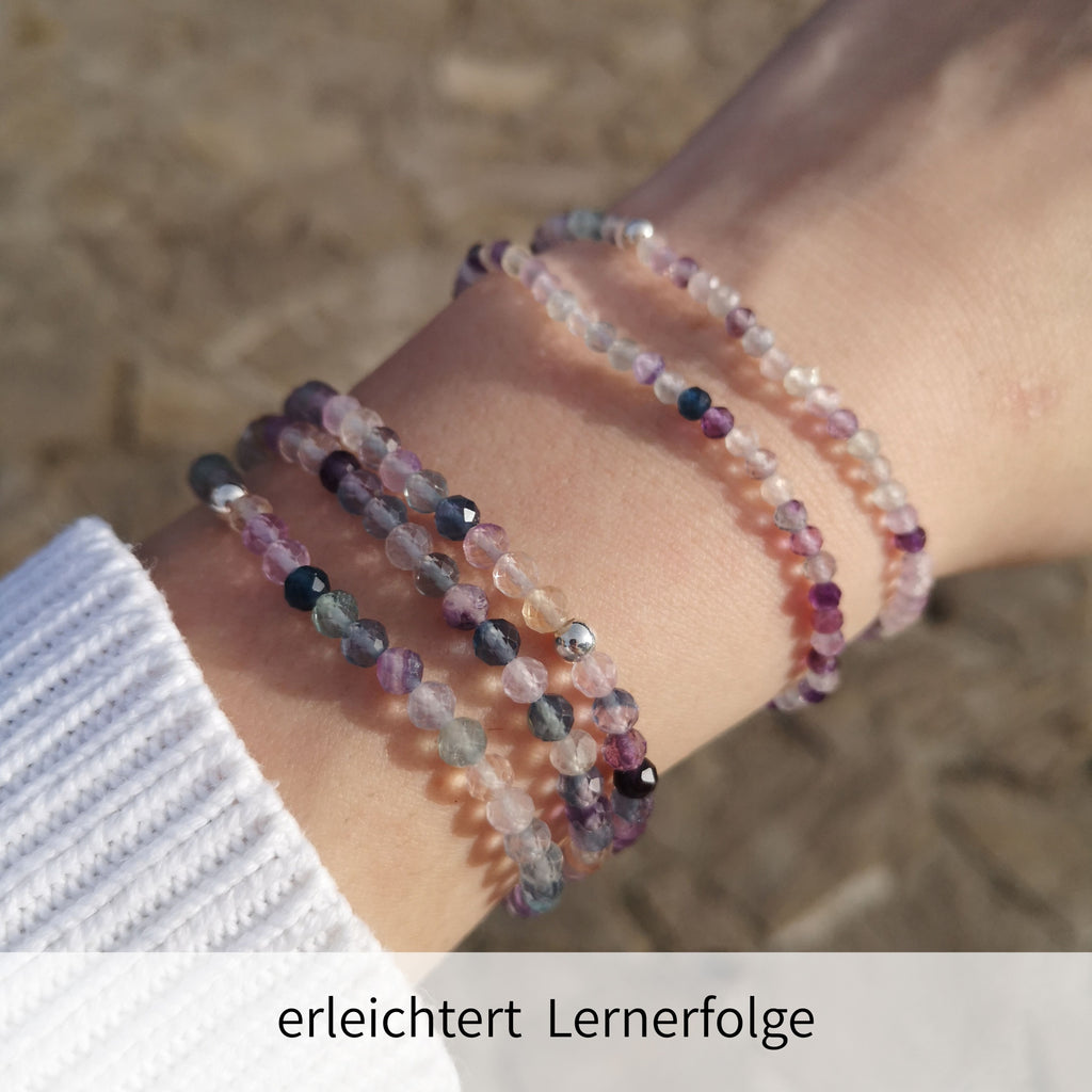 Damen Armband Regenbogenfluorit