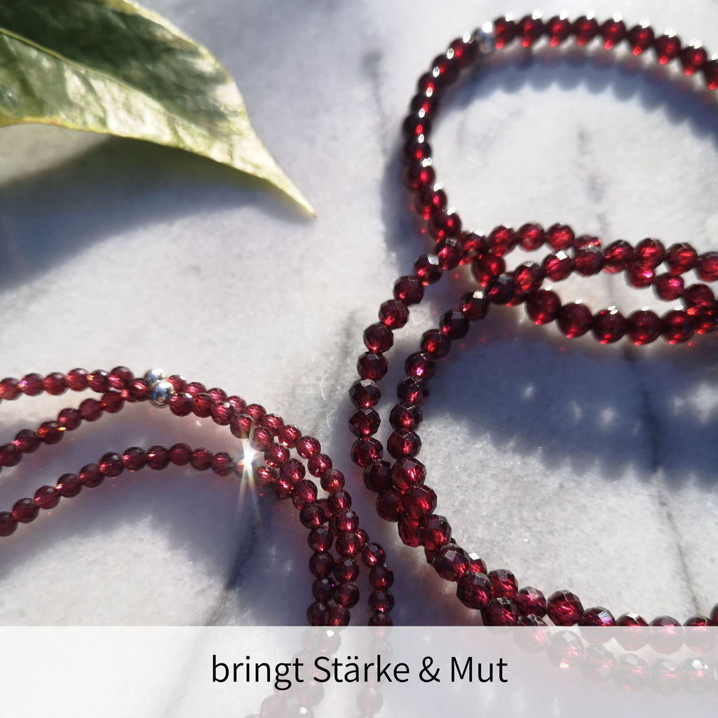 Damen Armband Granat