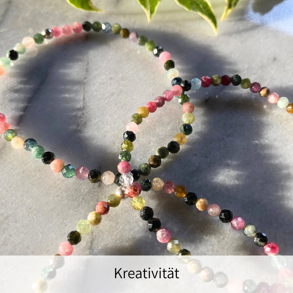 Damen Armband Turmalin bunt