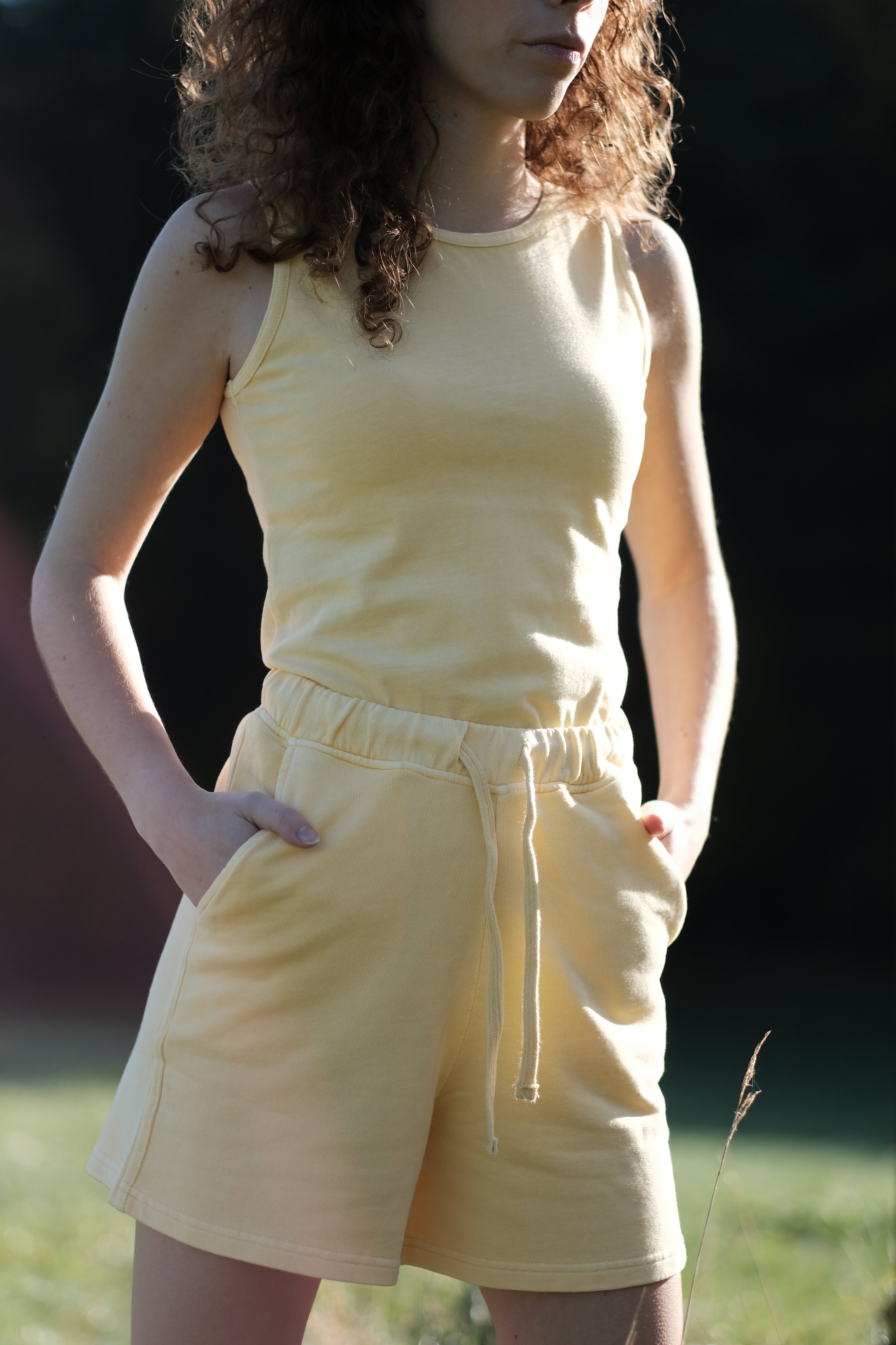 Sagittarius Shorts Gelb - Unisex