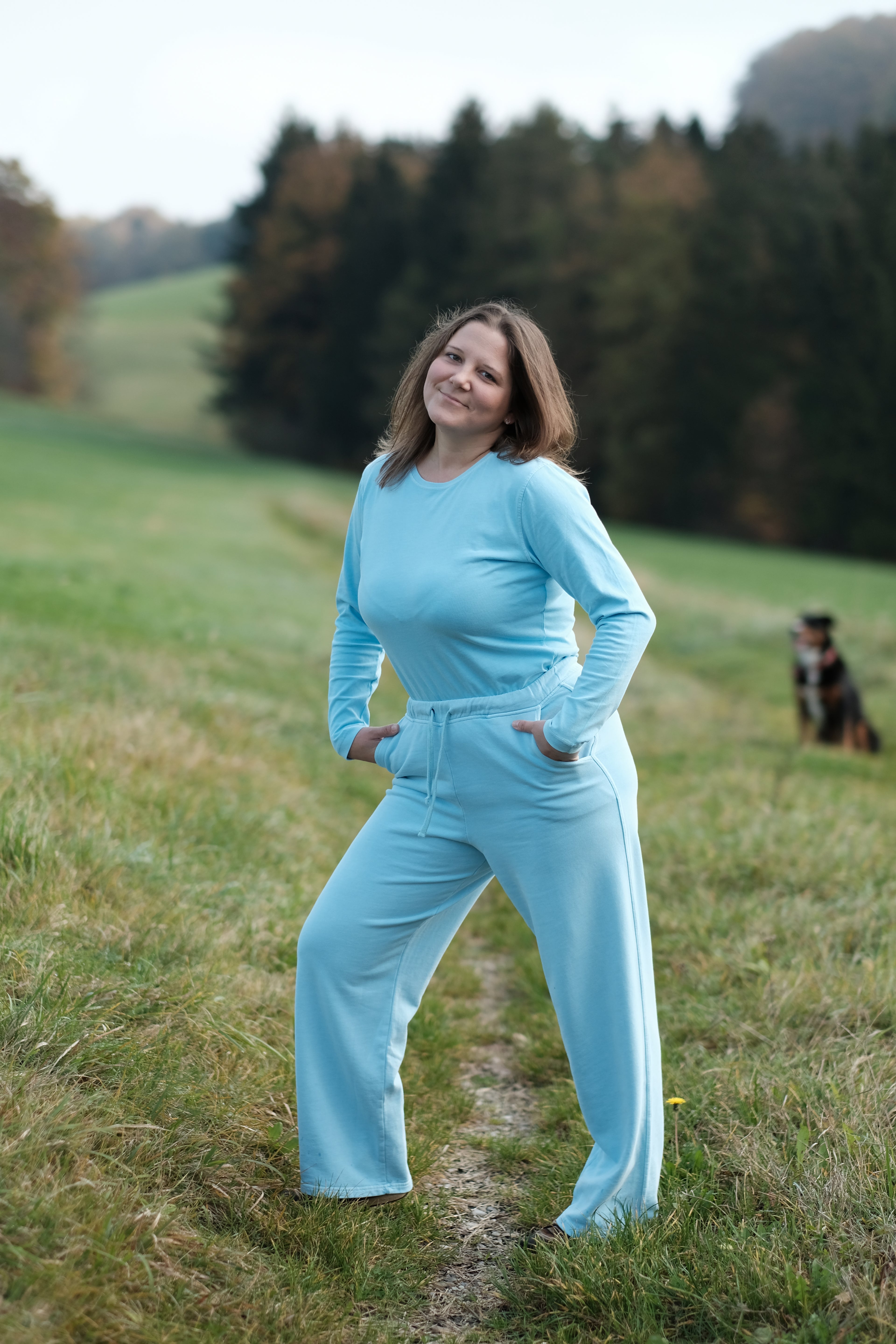 Libra Langarmshirt Blau