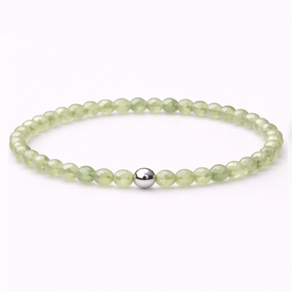 Damen Armband Prehnit